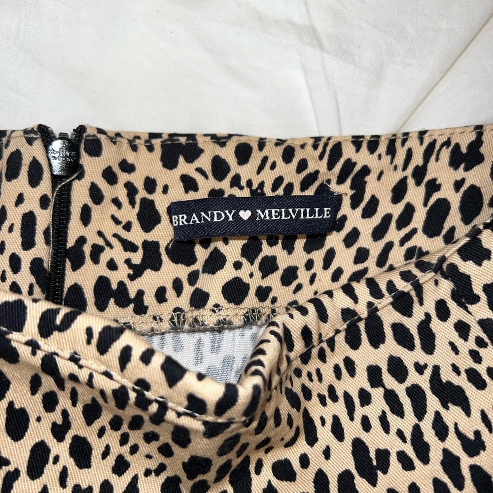 Brandy Melville Cheetah Skirt